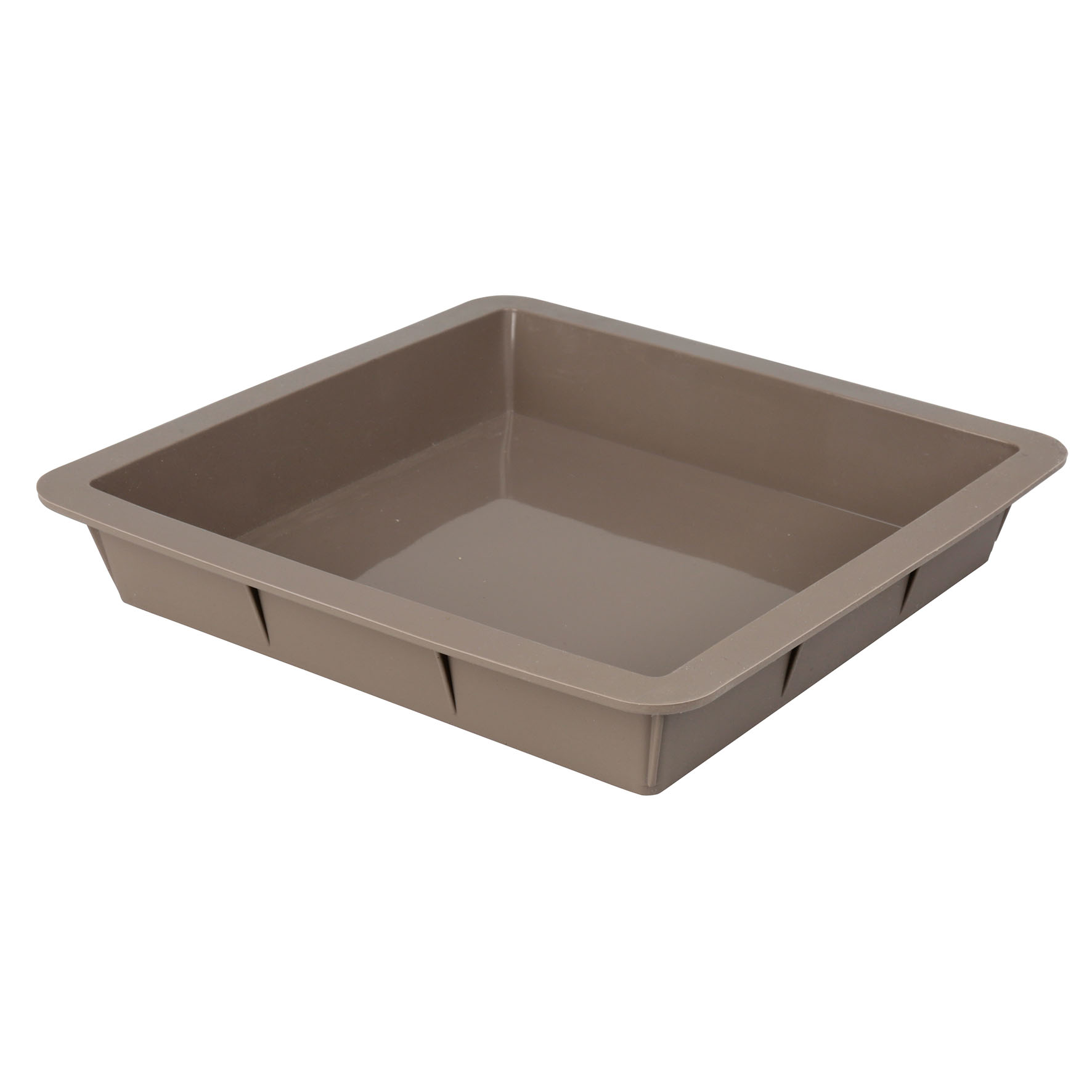 Image de Moule forme Carré en Silicone Gris - Gamme Candy - 24 x 24 x 4 cm