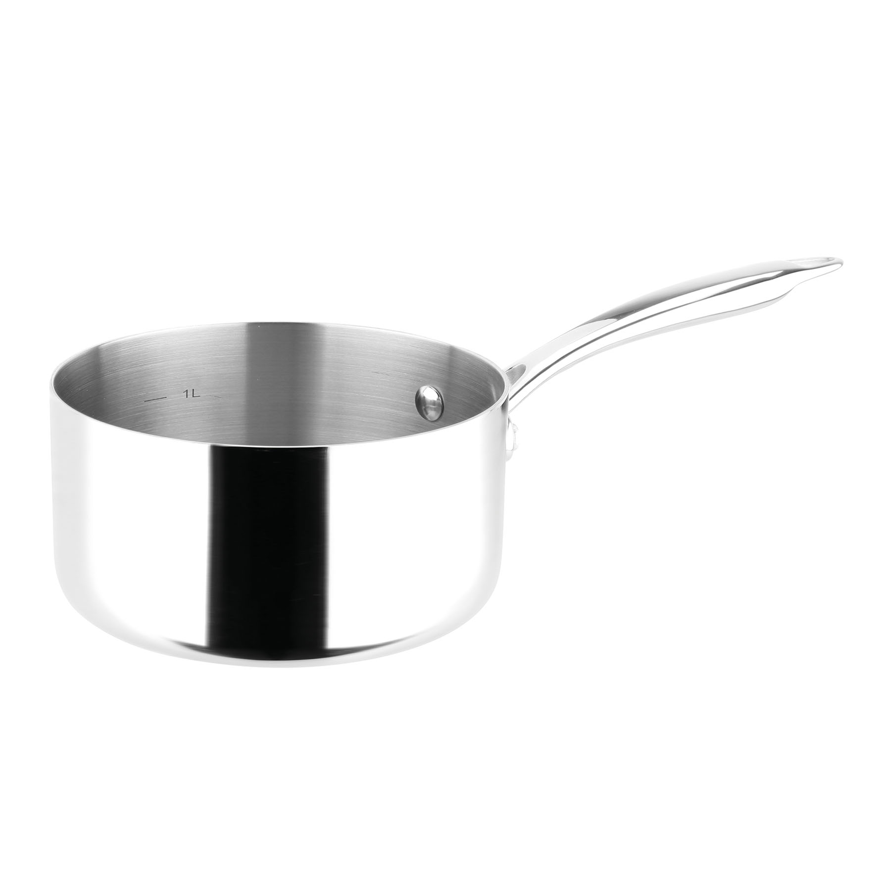 Image de  Casserole Rapsody en acier inoxydable qualité professionnelle Ø 16 cm - tous feux dont induction