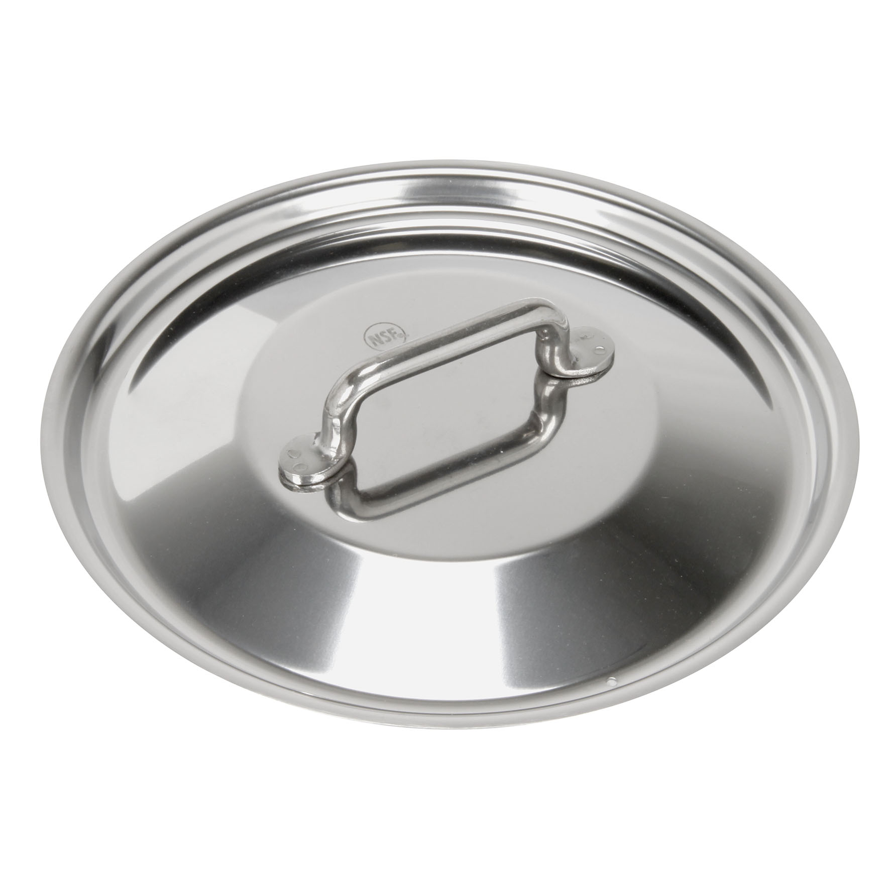 Image de Couvercle anti-projection Inox Ø 20 cm + poignée en inox soudé HORECA W - Fabriqué en France - Matériel CHR Pro restauration - Matériel de Restauration Inox