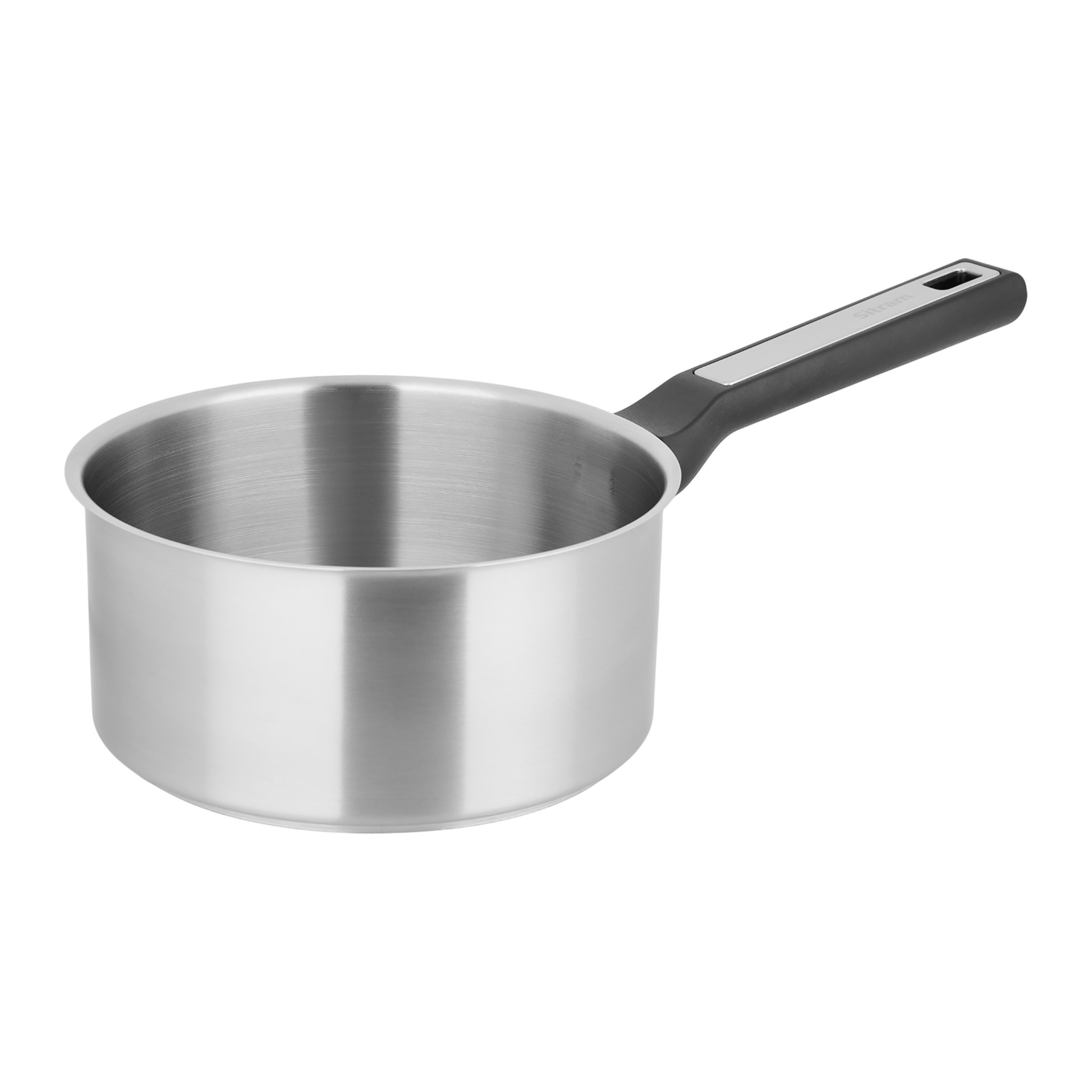 Image de Casserole Inox recyclé Ø 20 cm H 9.5 cm Avec marquage des litrages et logo recyclé Epaisseur fond 5.1 mm Tous feux dont induction