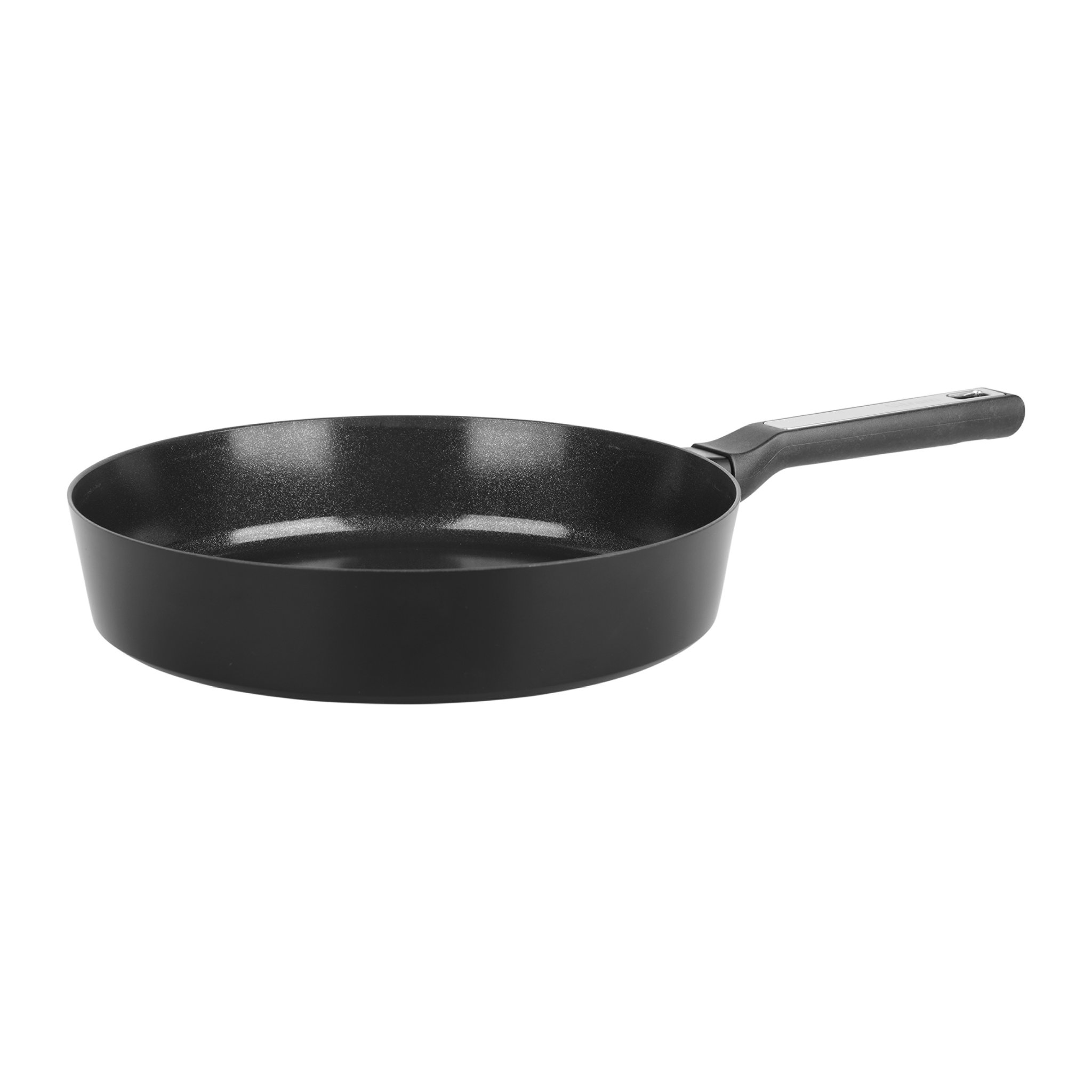 Image de Poêle Aluminium pressé recyclé Ø 30 cm H 6 cm Revêtement intérieur anti-adhésif à base de céramique SITRAM CERANOX - Tous feux dont induction