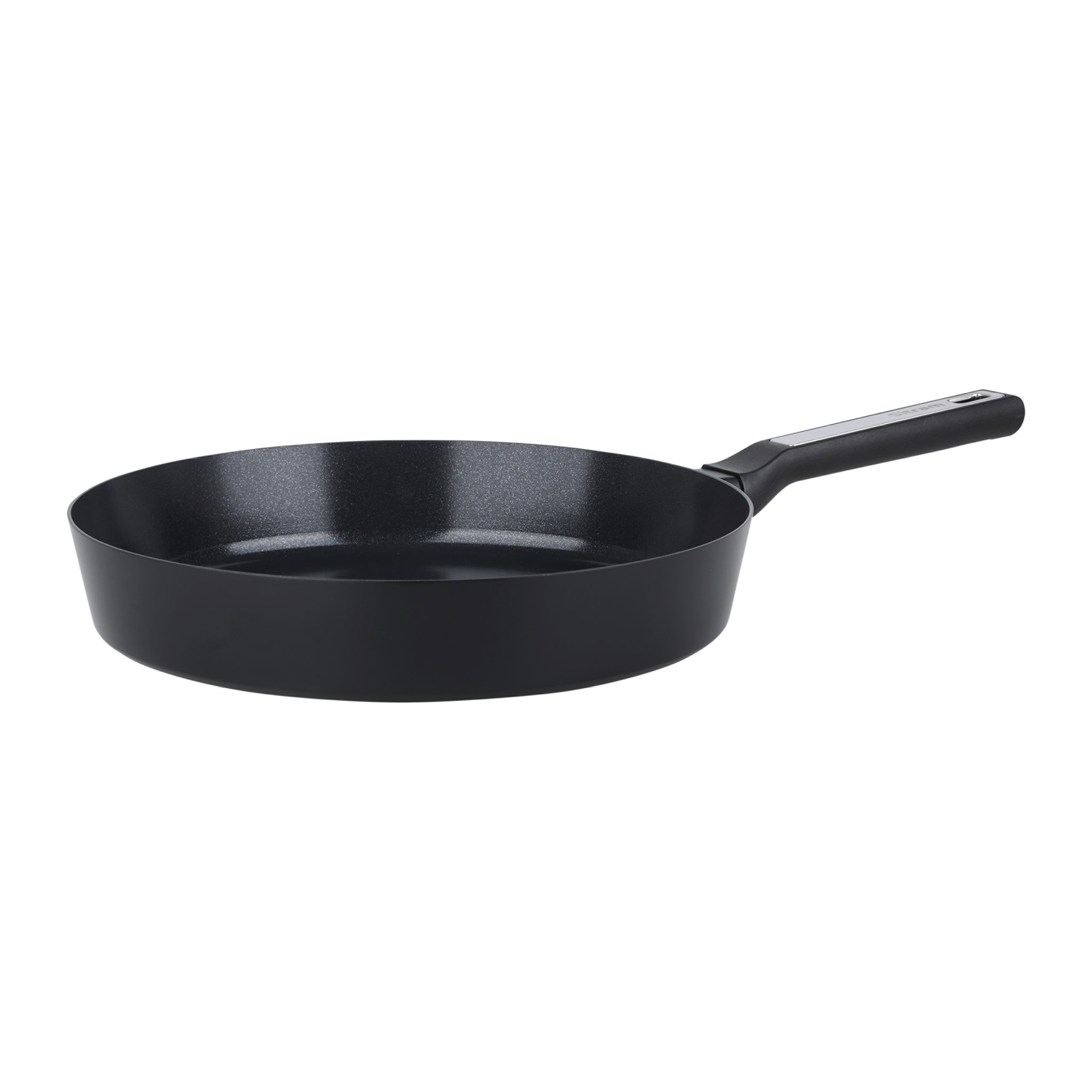 Image de Poêle Aluminium pressé recyclé Ø 28 cm H 6 cm Revêtement intérieur anti-adhésif à base de céramique SITRAM CERANOX - Tous feux dont induction