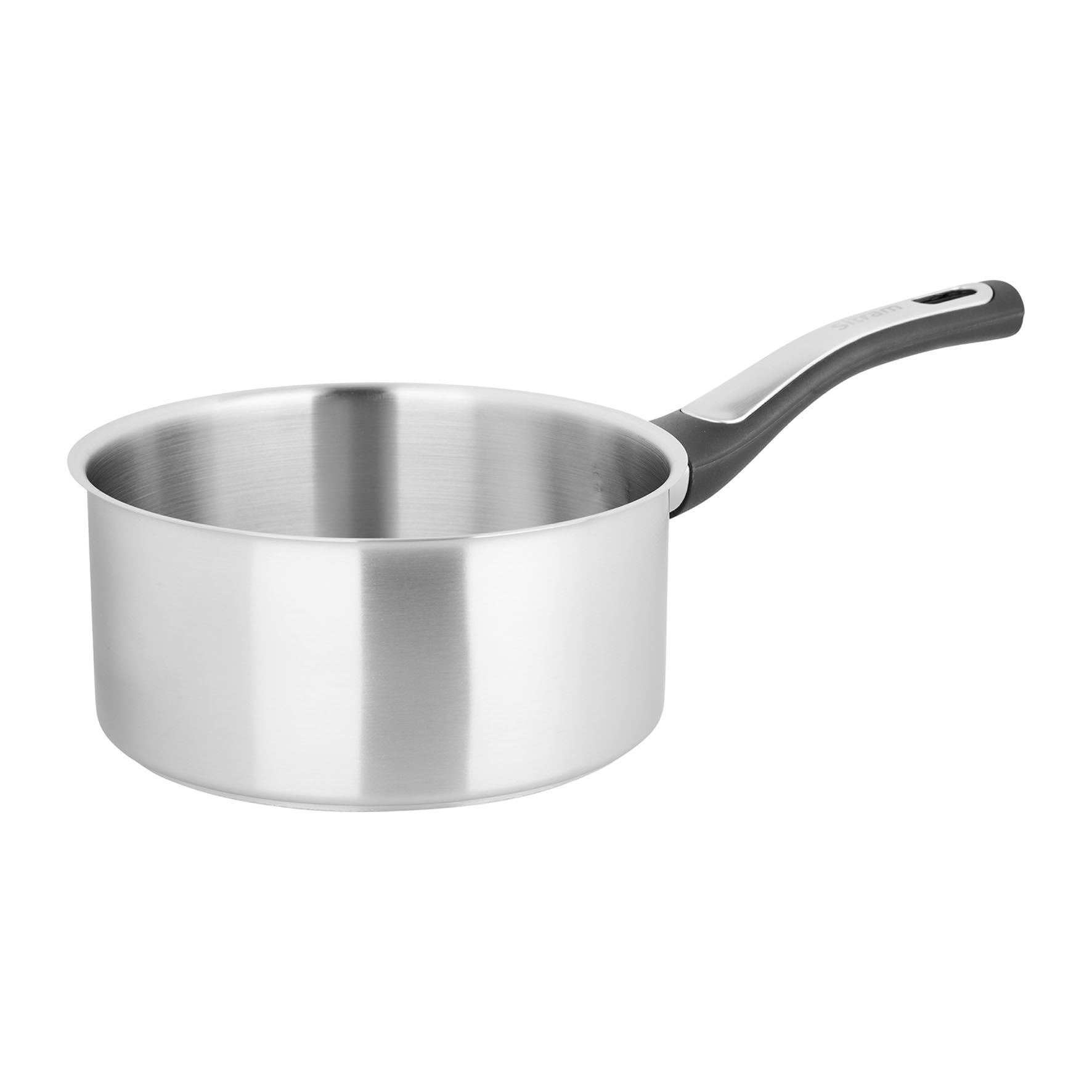 Image de Casserole Sitram Ø 16 cm en acier Inoxydable recyclé Tous feux dont induction