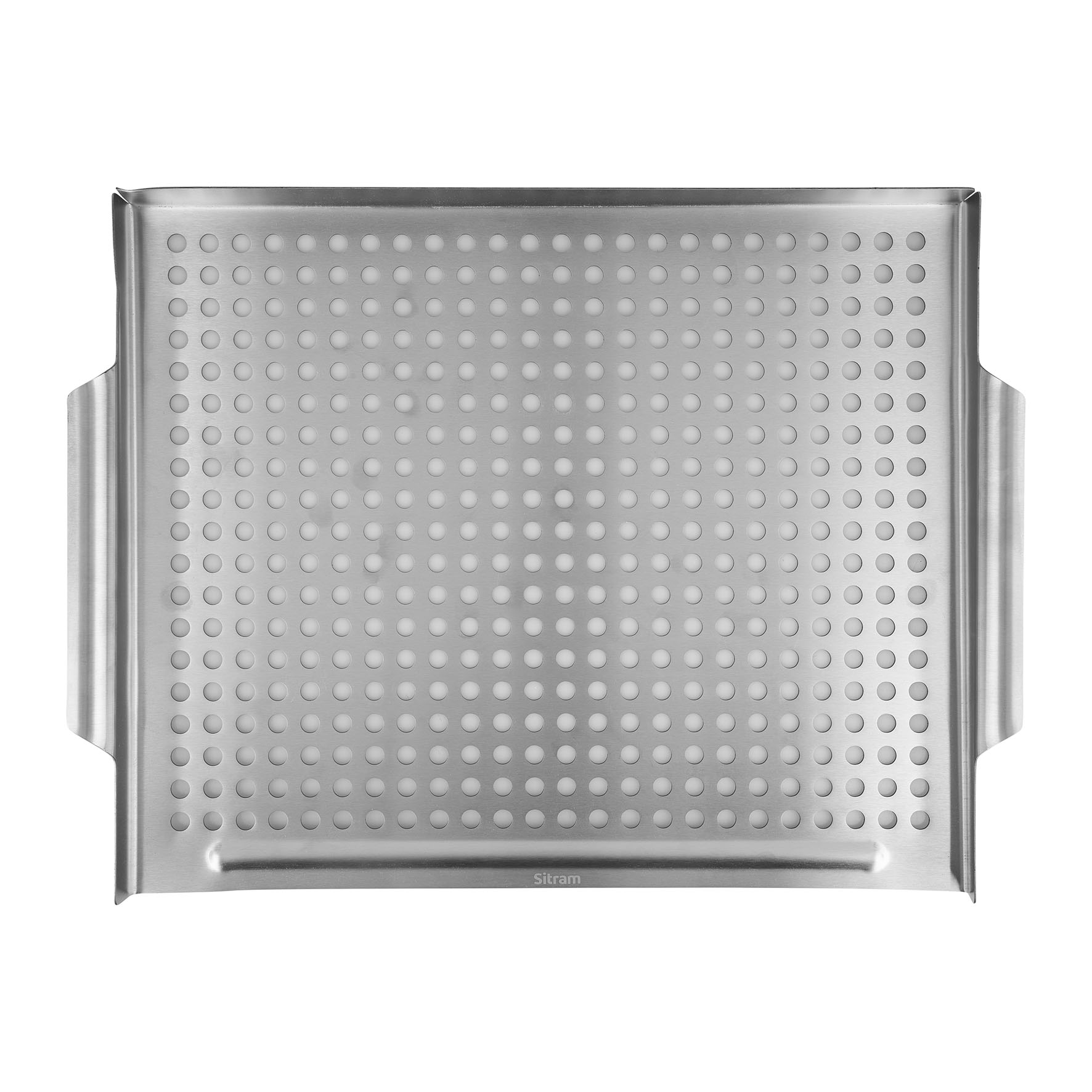 Image de GRILLE A BARBECUE RECTANGULAIRE ACIER INOXYDABLE 40 x 29.5 x 3cm 