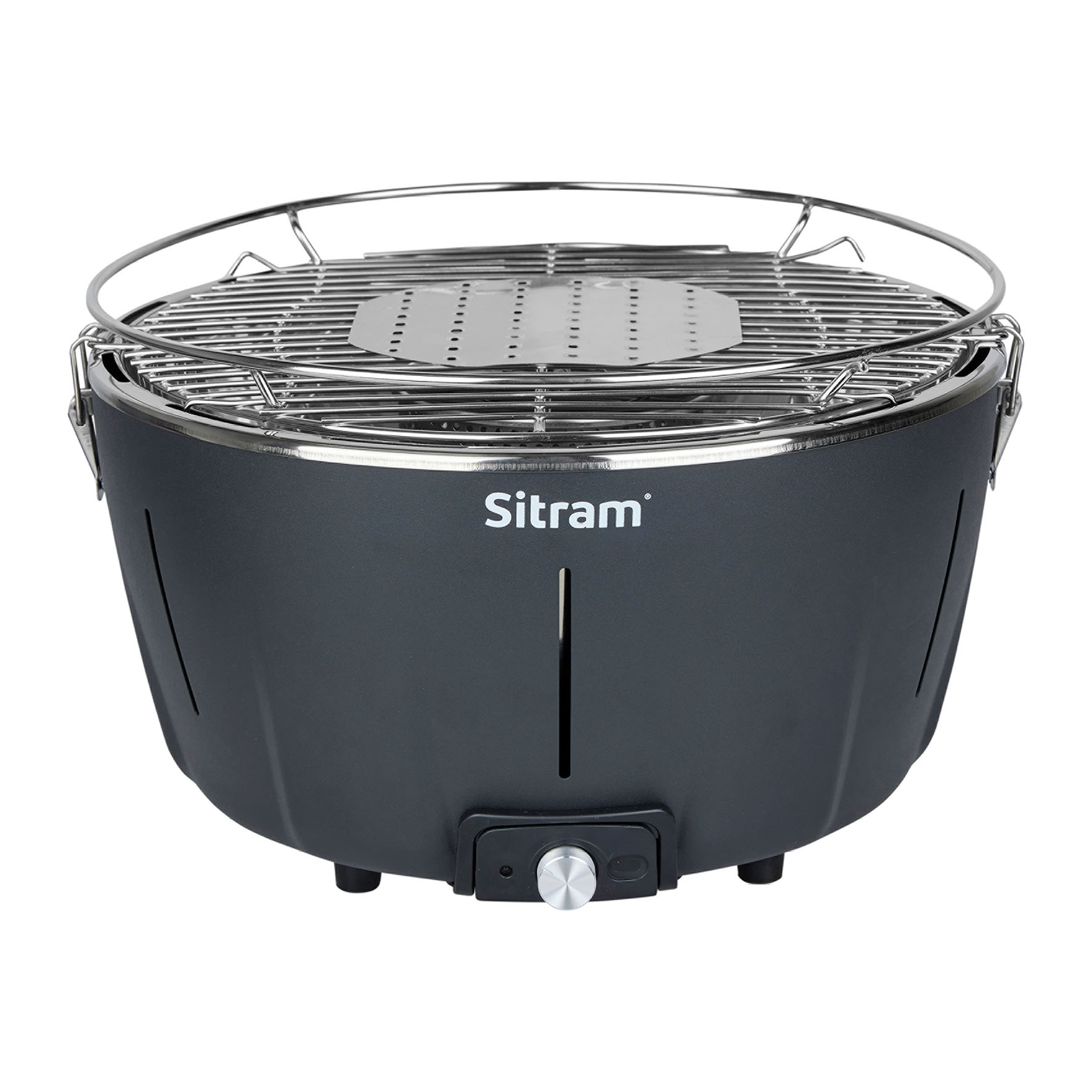 Image de Barbecue de table extérieur à charbon ø35.5cm x H21.5cm + Housse de transport + Grille Inox ø31cm