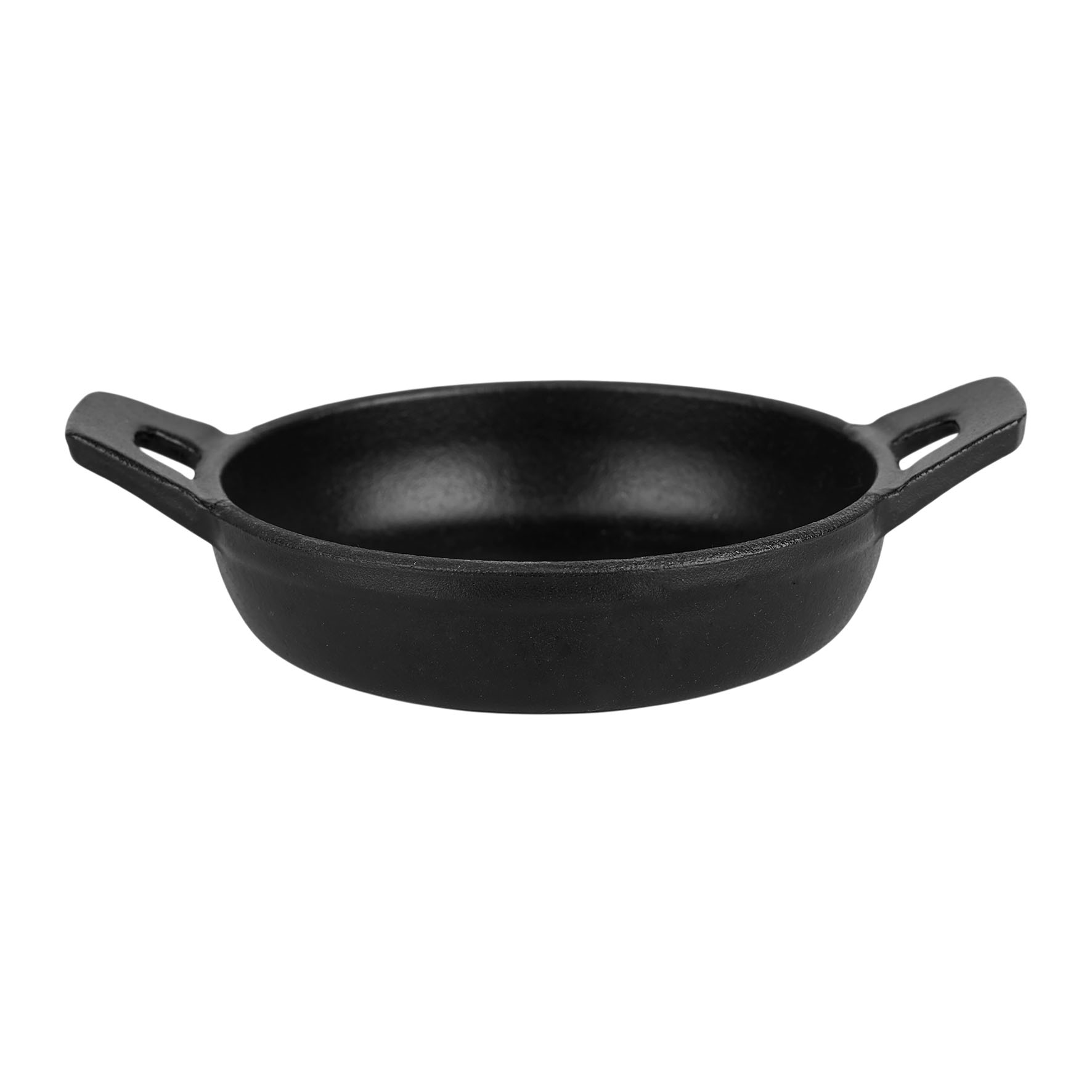 Image de Gril en fonte d'acier émaillée rond ø12cm - Compatible avec le four - Tous feux + induction