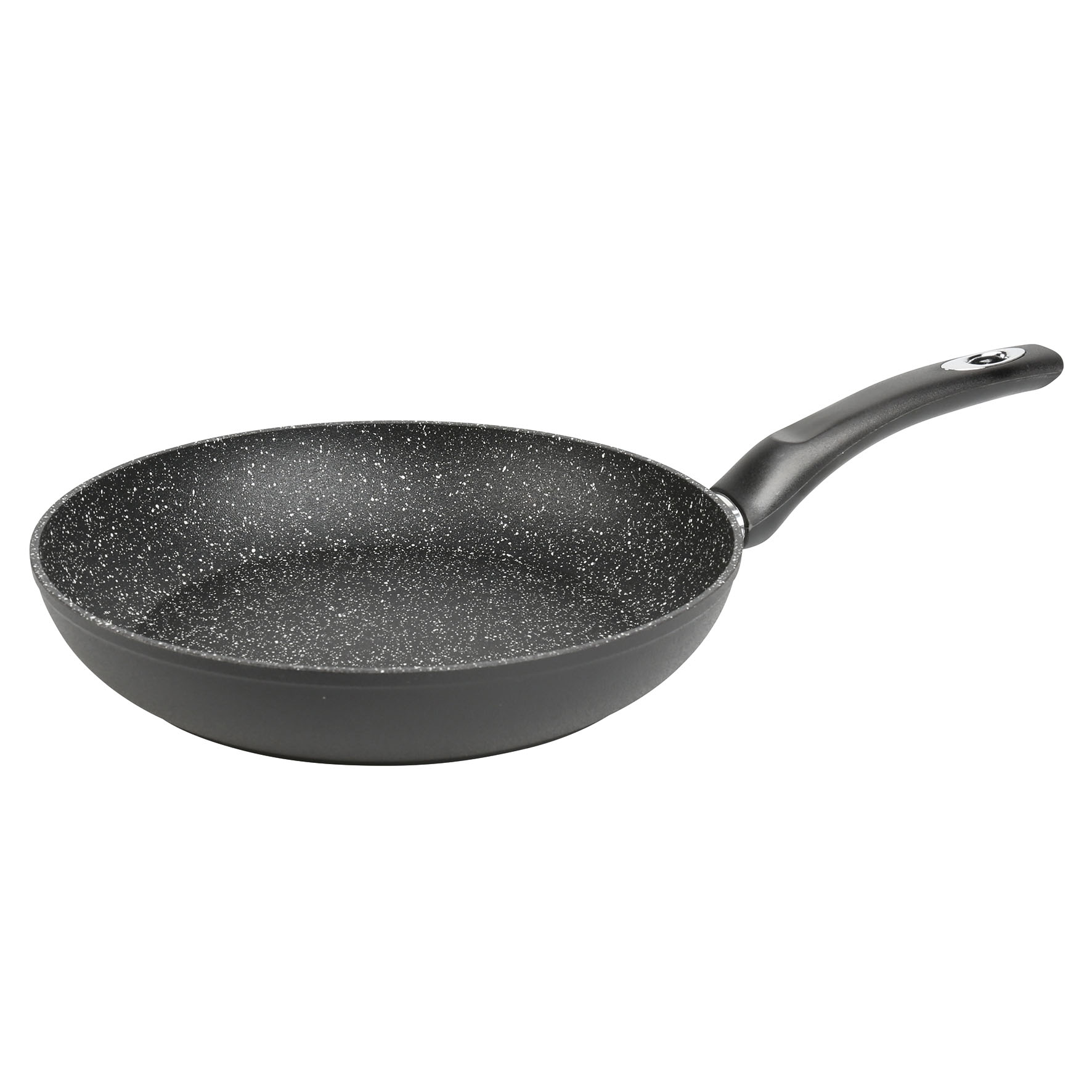 Image de Poêle Granité diam. 20 cm en Aluminium forgé Revêtement Noir anti-adhérent sans PFOA - Aspect pierre - Tous Feux dont induction Noir