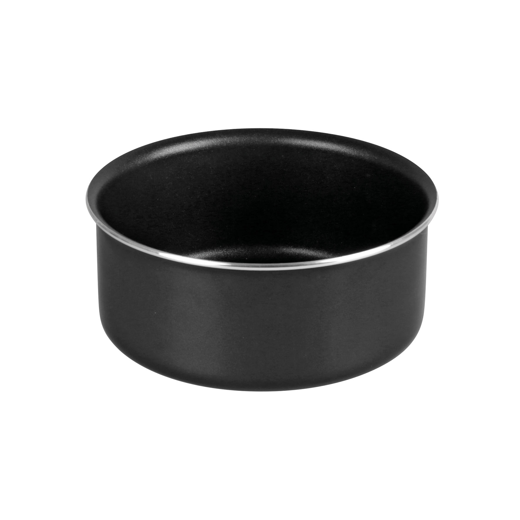 Image de Casserole Aluminium pressé SITRAMOVIBLE FAMILY Ø 16 cm H 7.5 cm - Revêtement intérieur anti-adhésif sans PFOA - Coloris Noir - Tout feux dont induction
