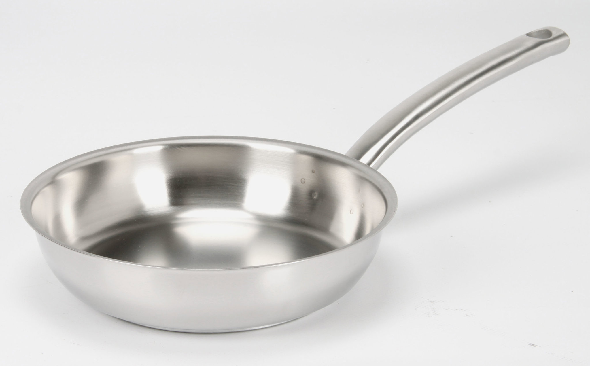 Image de Poêle BACCHUS PRO en acier inoxydable qualité professionnelle Ø 20 cm - tous feux dont induction - Manche ergonomique Thermo-résistant, Fond triple épaisseur