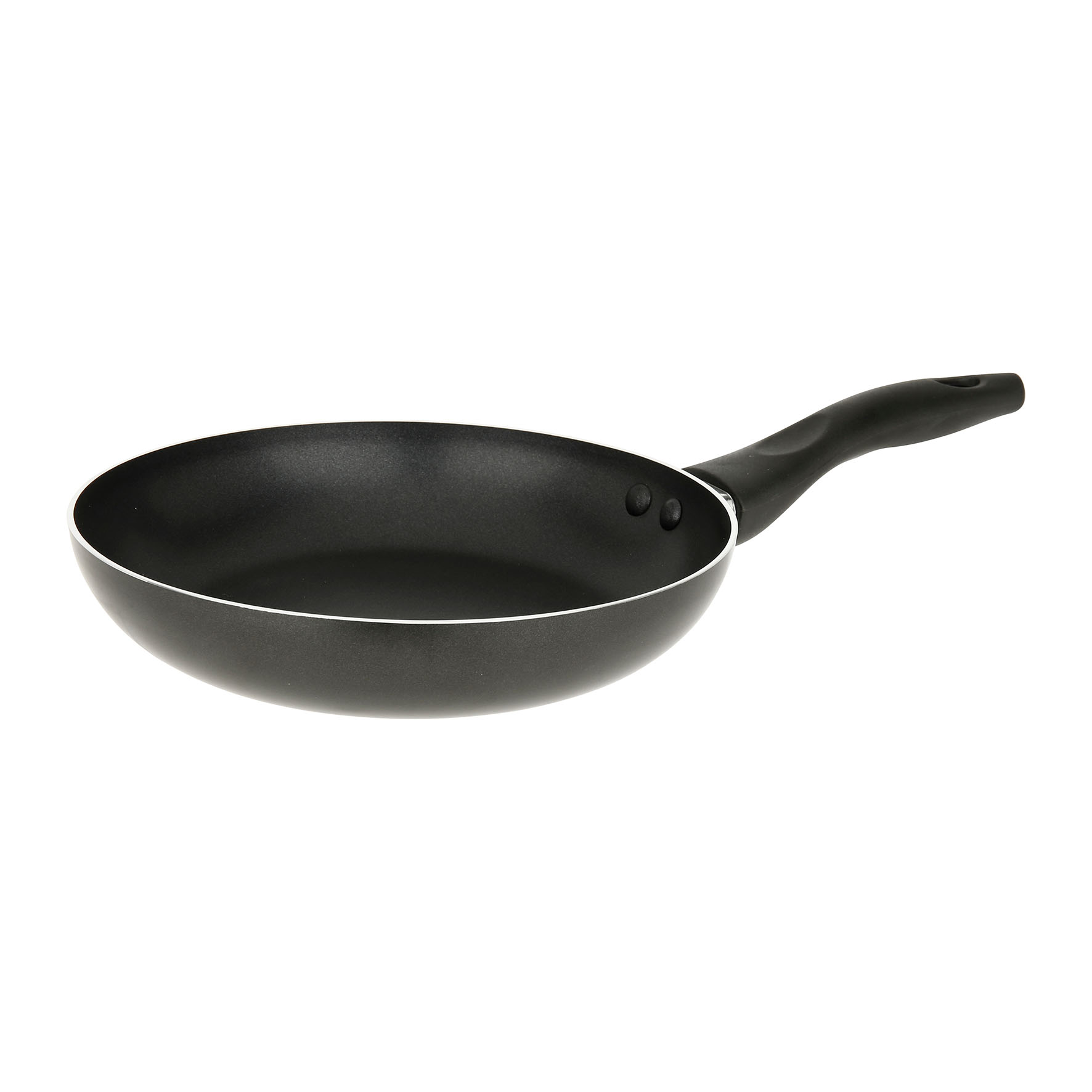 Image de Poêle Aluminium Grise Ø20 cm Gamme BRUME - Revêtement intérieur anti-adhésif - poignée thermorésistante - Tous feux sauf induction