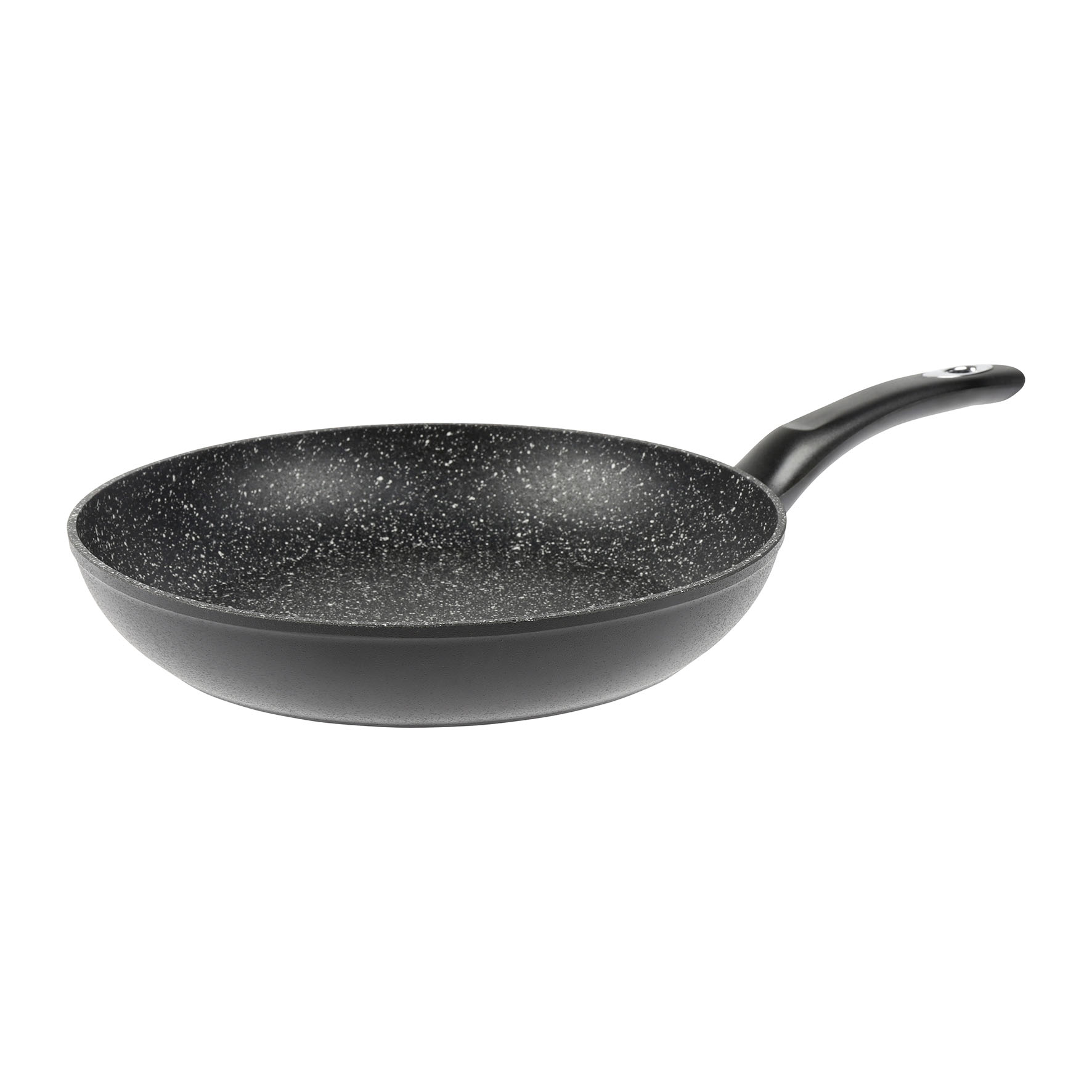 Image de Poêle Aluminium forgé noir Gamme GRANITY Ø30 cm - Revêtement intérieur effet pierre anti-adhérent sans PFOA - Tous feux dont induction