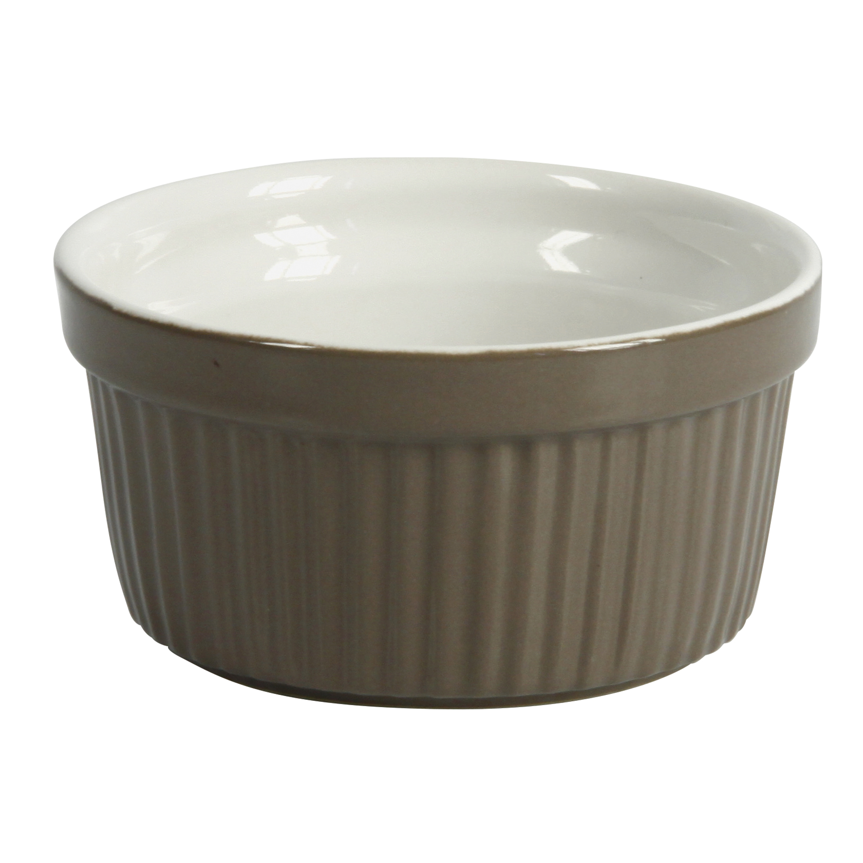 Image de Lot de 2 Ramequins Coloris Taupe Ø9 H5 cm