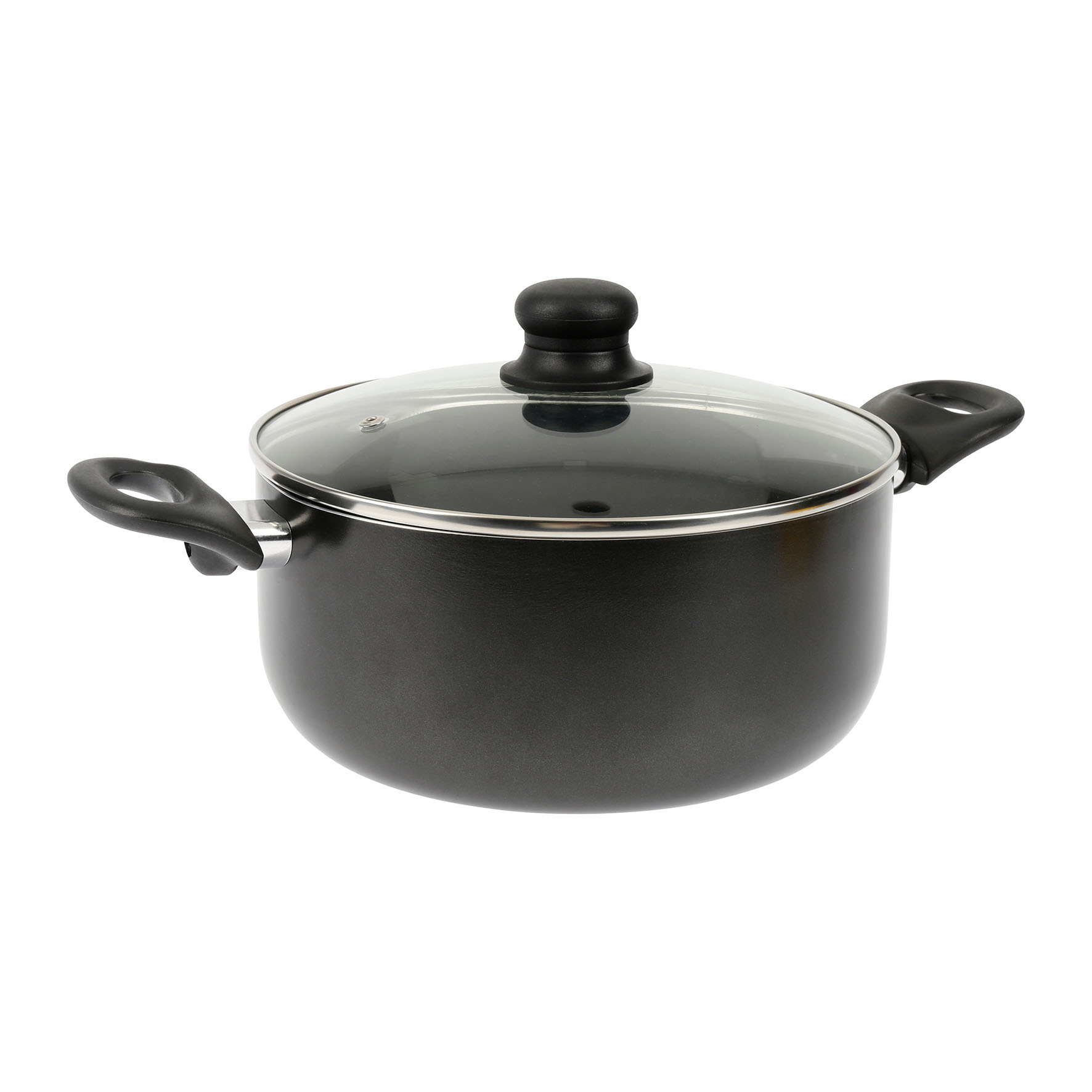 Image de Faitout en Aluminium Ø 24 cm H. 10 cm Gamme BRUME - Revêtement anti-adhérent sans PFOA - Tous Feux SAUF Induction