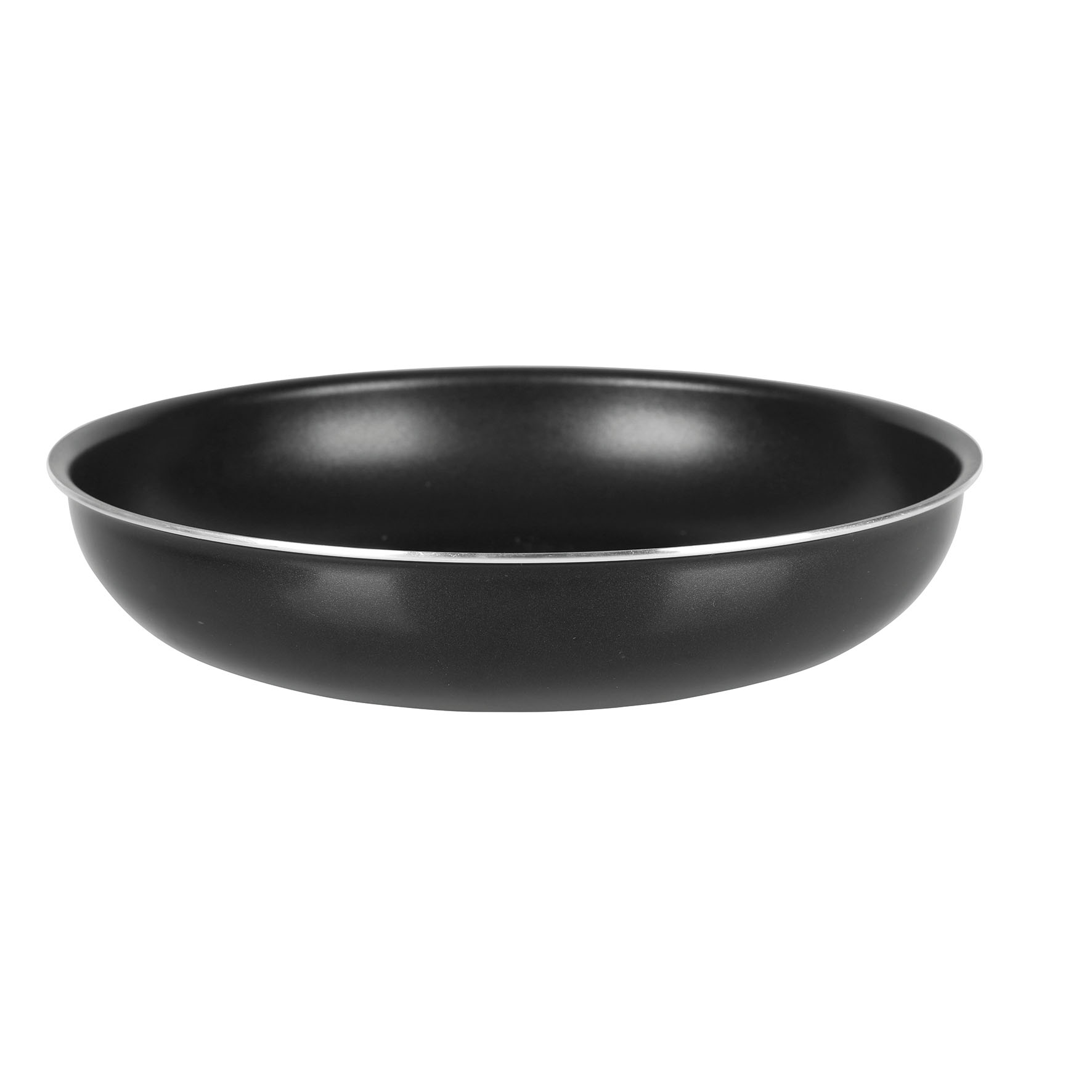 Image de Poêle aluminium Ø28 cm H 5,5 cm - Revêtement intérieur noir anti-adhésif sans PFOA - compatible manche DECLIC NEW (non inclus) - Tous feux dont induction