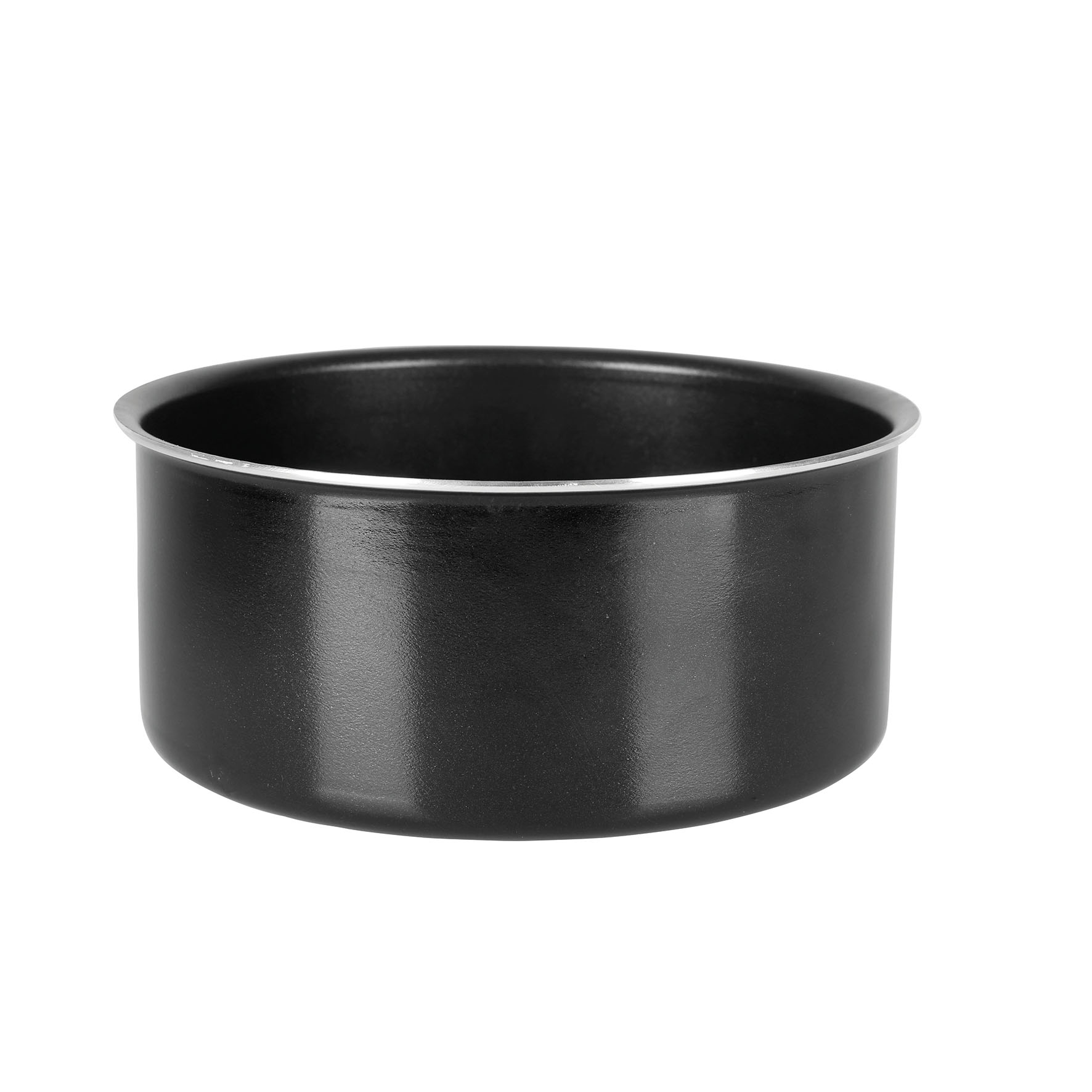 Image de Casserole Aluminium pressé Noir Ø 20 cm H 9 cm - Revêtement intérieur anti-adhésif sans PFOA -compatible manche DECLIC NEW (non inclus) - Tous feux dont induction
