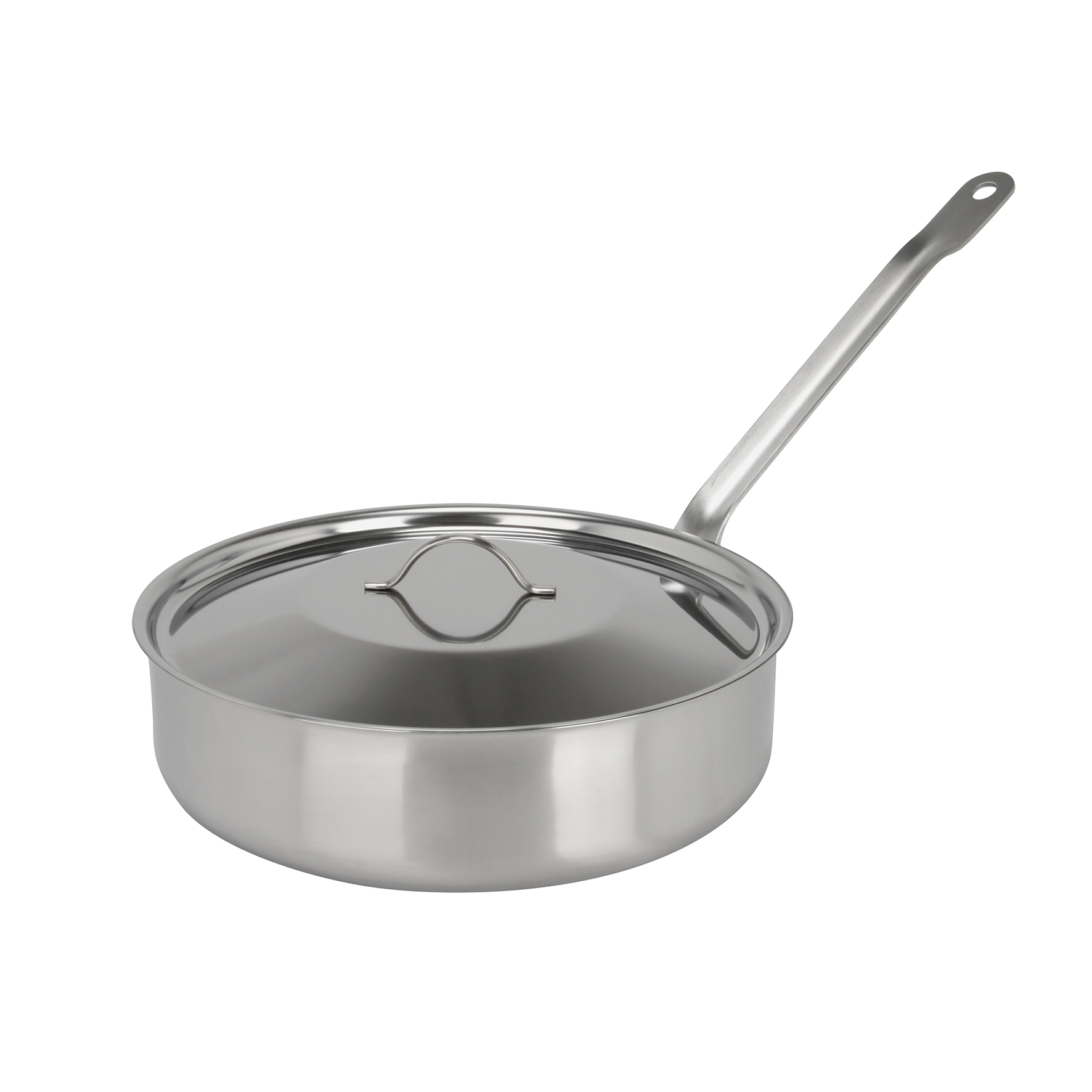 Image de Sauteuse en Acier Inoxydable qualité professionnelle D28 HORECA A